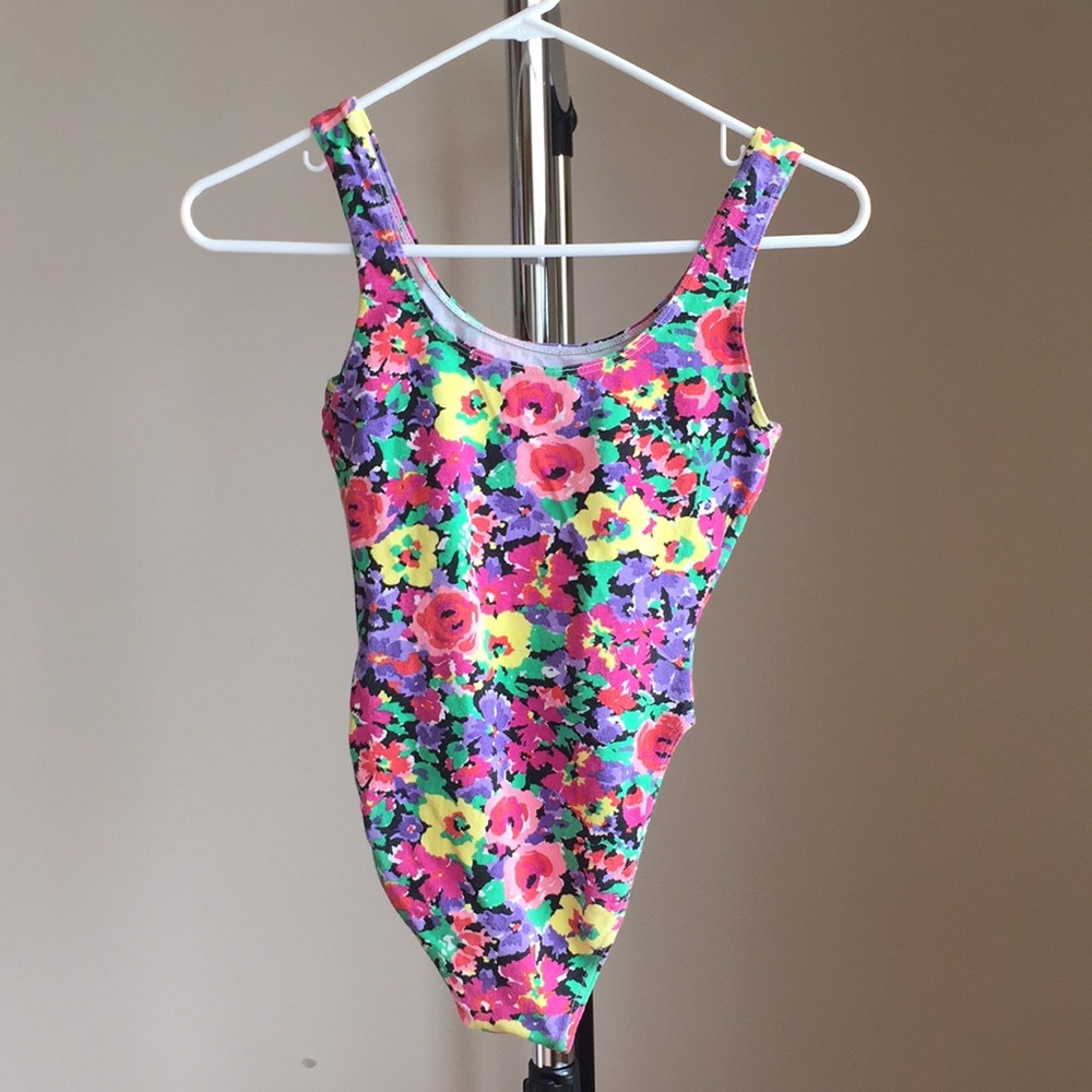 SHAPE Active Wear Floral Sleeveless Leotard